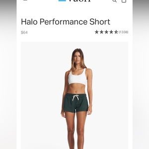 Never worn vuori performance shorts.